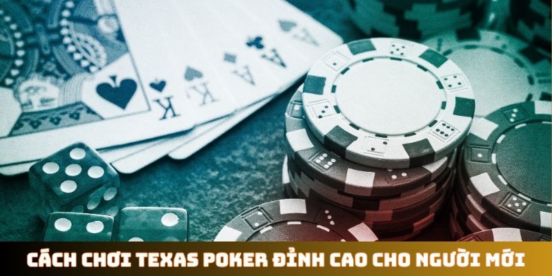 Cách chơi Texas Poker đỉnh cao cho người mới