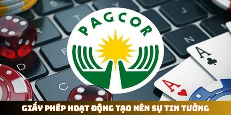 Giấy phép hoạt động tạo nên sự tin tưởng