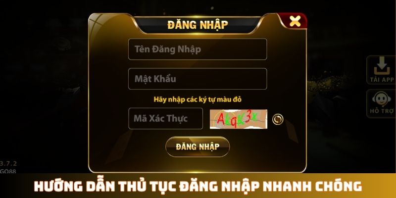 Hướng dẫn thủ tục đăng nhập nhanh chóng