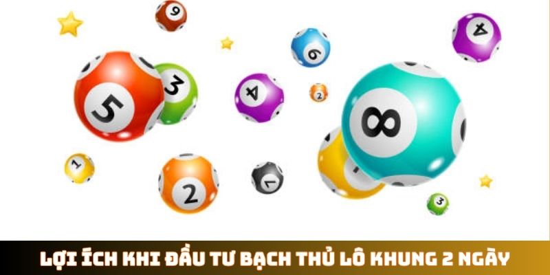 Lợi ích khi đầu tư bạch thủ lô khung 2 ngày