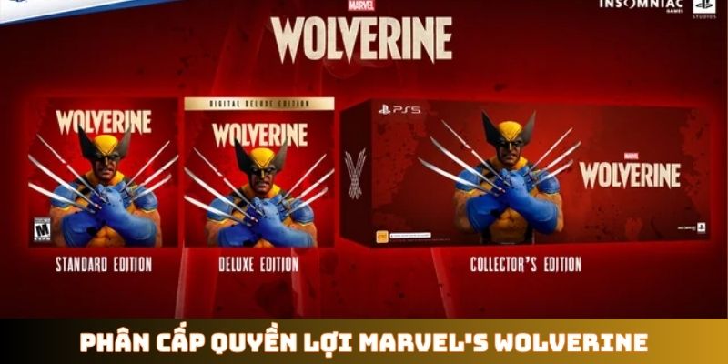 Phân cấp quyền lợi Marvel's Wolverine
