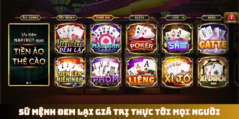 Sứ mệnh đem lại giá trị thực tới mọi người